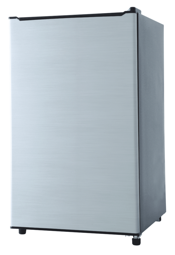 REF 9106 R (BLACK & SILVER) Single Door Refrigerator